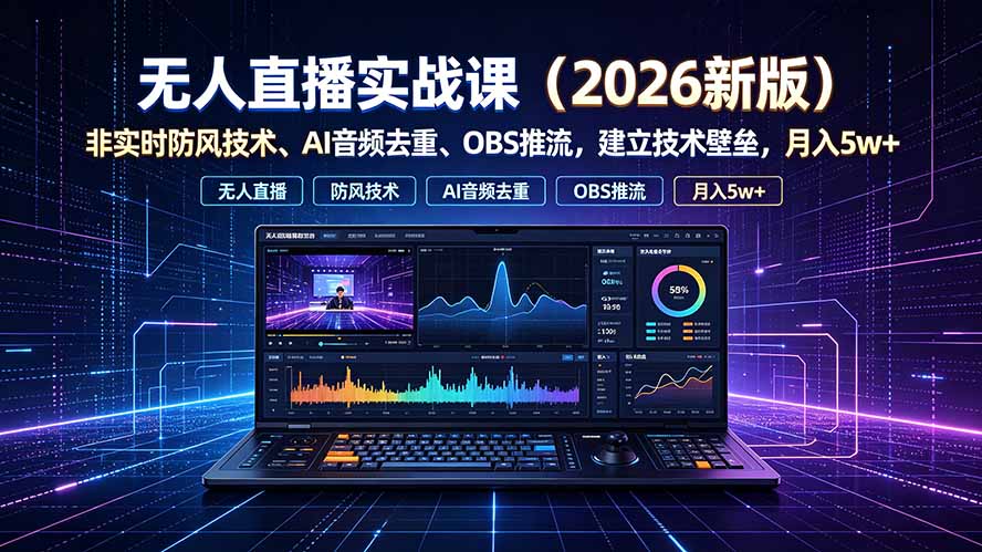 无人直播实战课(更新7月-米壳知道—知识分享平台