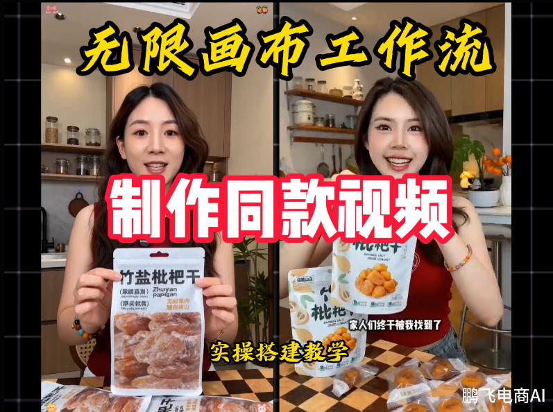 无限画布工作流一键复刻爆款带货视频,实操搭建,操作简单-米壳知道—知识分享平台