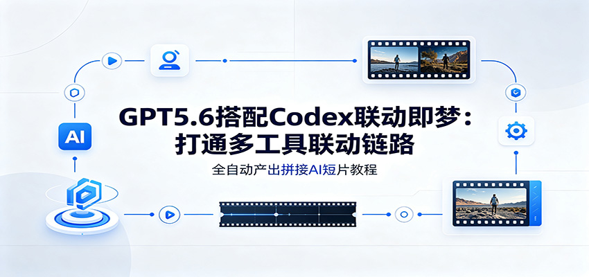 GPT5.6搭配Codex联动即梦:打通多工具联动链路,全自动产出拼接AI短片教程-米壳知道—知识分享平台