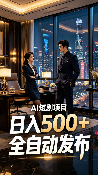 快手AI短剧自动发布，矩阵批量运营变现，轻资产副业项目，日入500+【揭秘】-米壳知道—知识分享平台