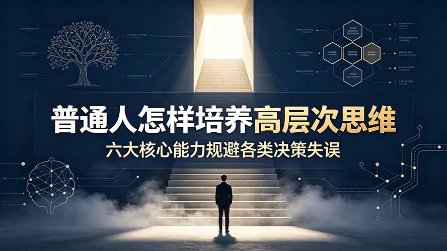 付费文章：普通人怎样培养高层次思维，六大核心能力规避各类决策失误-米壳知道—知识分享平台
