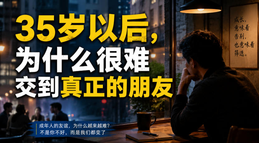 付费文章:35岁以后,为什么很难交到真正的朋友-米壳知道—知识分享平台