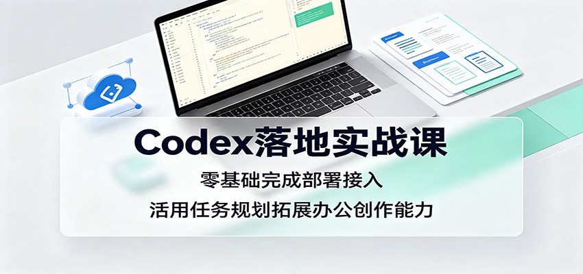 Codex落地实战课:零基础完成部署接入,活用任务规划拓展办公创作能力-米壳知道—知识分享平台
