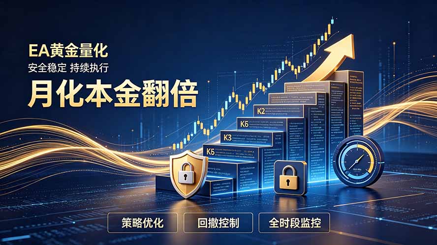 全新EA量化打法，月化本金翻倍的全新策略，安全稳定持续输出-米壳知道—知识分享平台