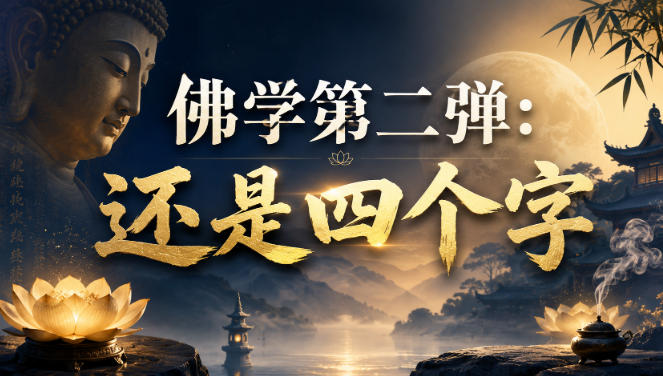 付费文章：佛学第二弹：还是四个字-米壳知道—知识分享平台