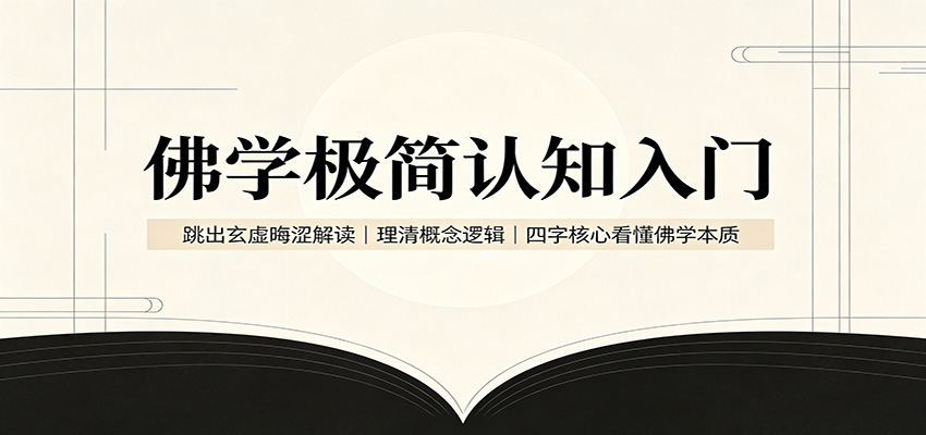 佛学极简认知入门:跳出玄虚晦涩解读,理清概念逻辑,四字核心看懂佛学本质-米壳知道—知识分享平台