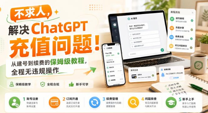 不求人，解决ChatGPT充值问题！从建号到续费的保姆级教程，全程无违规操作-米壳知道—知识分享平台