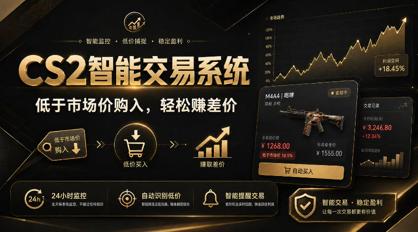 CS2智能交易系统，轻松賺差价|自动运行，无需自己挂G|数据支持任何形式验证【揭秘】-米壳知道—知识分享平台