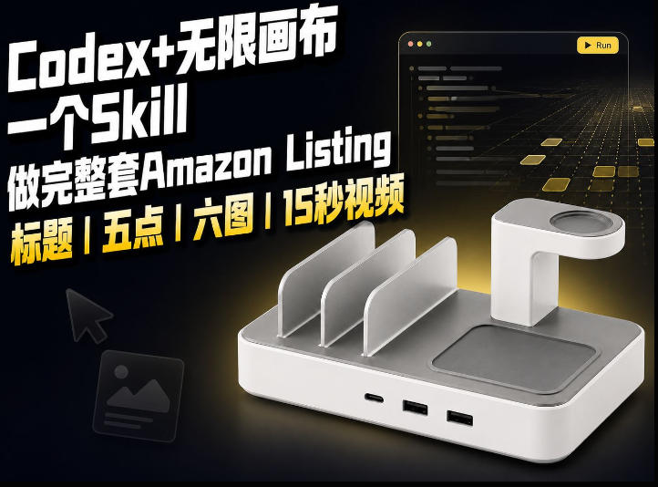 我用一个Codex Skill做完Amazon Listing：标题、五点、六图和视频全流程-米壳知道—知识分享平台