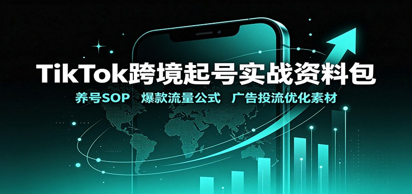 TikTok跨境起号实战资料包：养号SOP，爆款流量公式，广告投流优化素材-米壳知道—知识分享平台