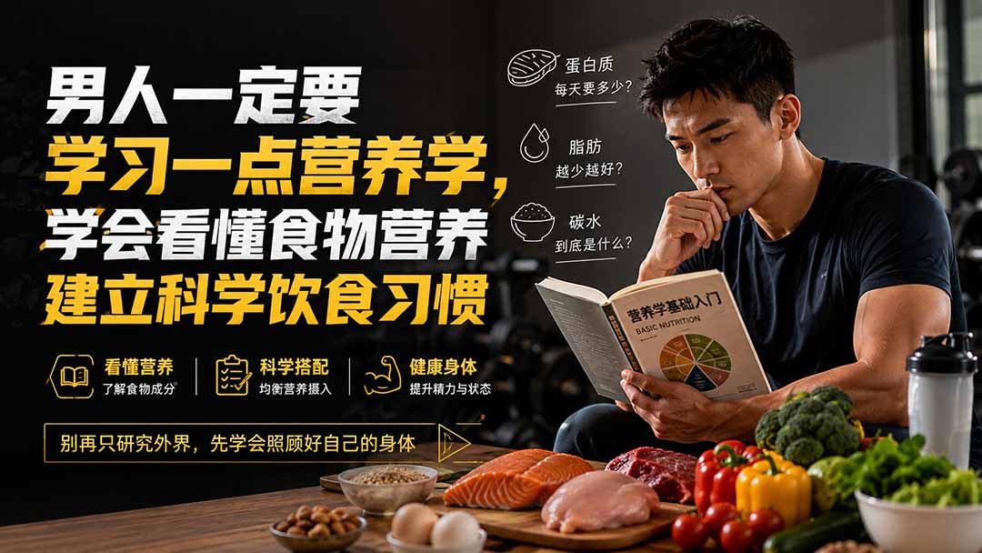 付费文章：男人一定要学习一点营养学，学会看懂食物营养建立科学饮食习惯-米壳知道—知识分享平台