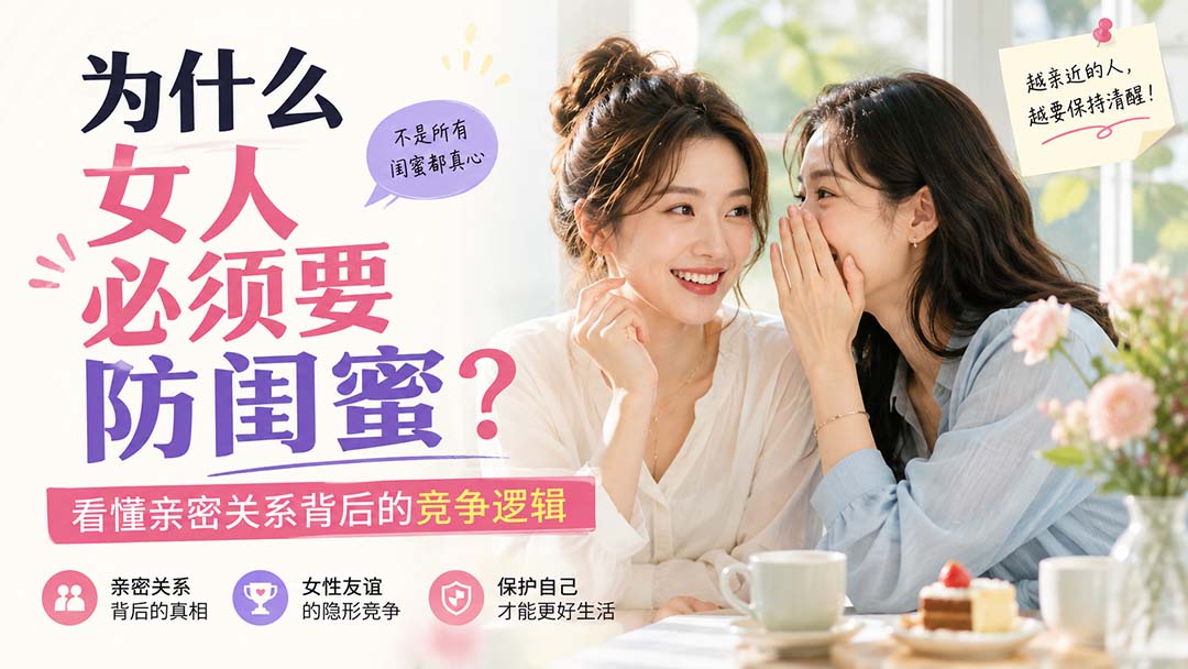 付费文章：为什么女人必须要防闺蜜？看懂亲密关系背后的竞争逻辑-米壳知道—知识分享平台
