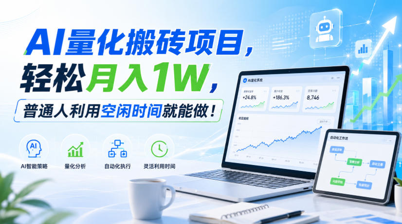 AI量化搬砖项目，轻松月入1W，普通人利用空闲时间就能做！【揭秘】-米壳知道—知识分享平台