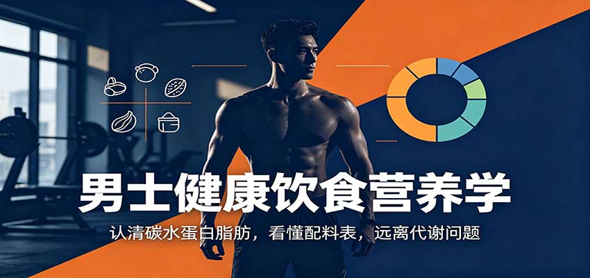 男士健康饮食营养学：认清碳水蛋白脂肪，看懂配料表，远离代谢问题-米壳知道—知识分享平台