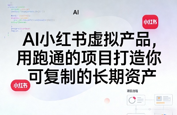 AI小红书虚拟产品，用跑通的项目打造你可复制的长期资产(更新0902)-米壳知道—知识分享平台