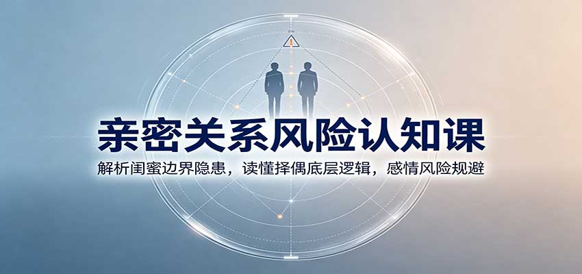 亲密关系风险认知课：解析闺蜜边界隐患，读懂择偶底层逻辑，感情风险规避-米壳知道—知识分享平台