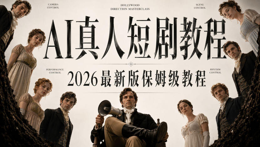 AI真人短剧制作全流程，AI视频大佬专为零基础研制的AI短剧教程，保姆级教程，新手一学就会！-米壳知道—知识分享平台