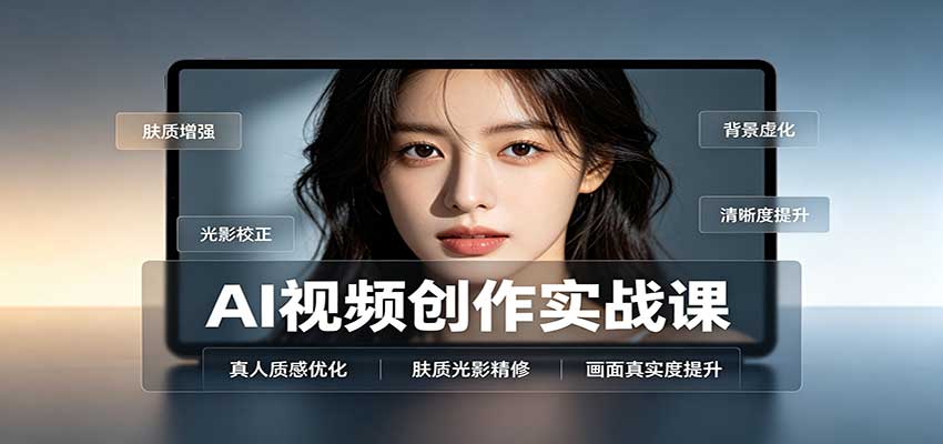 AI视频创作实战课：人物面部情绪调试，真人质感优化，提示词模板与变现方向-米壳知道—知识分享平台