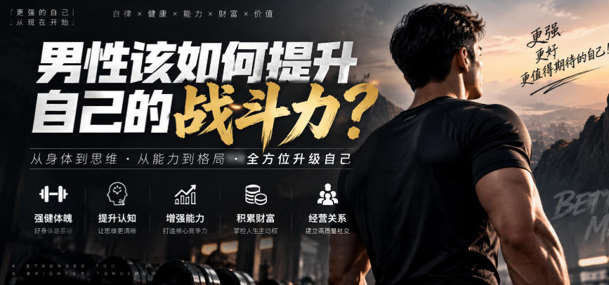 付费文章：男性该如何提升自己的战斗力？-米壳知道—知识分享平台