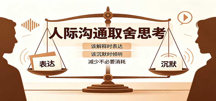 人际沟通取舍思考：分清解释与沉默边界，拿捏职场生活沟通分寸减少情绪内耗-米壳知道—知识分享平台