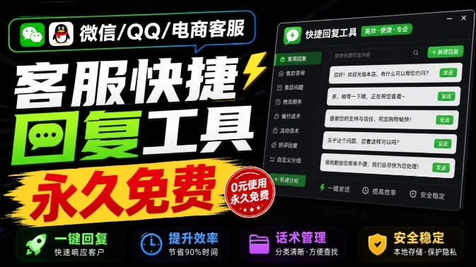 微信/QQ/电商客服快捷回复工具，支持多平台话术库与一键发送，永久免费，使用简单！易歪歪-米壳知道—知识分享平台