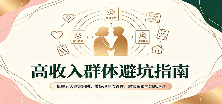 高收入群体避坑指南：拆解五大财富陷阱，做好现金流管理，财富积累与婚恋理财-米壳知道—知识分享平台