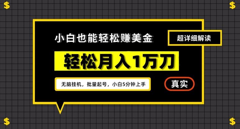 谷歌看广告撸美金2.0，无脑挂机，多号操作，月入1万刀【揭秘】-米壳知道—知识分享平台