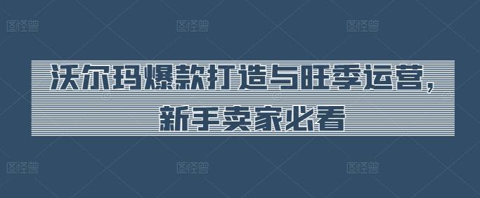 沃尔玛爆款打造与旺季运营，新手卖家必看-米壳知道—知识分享平台