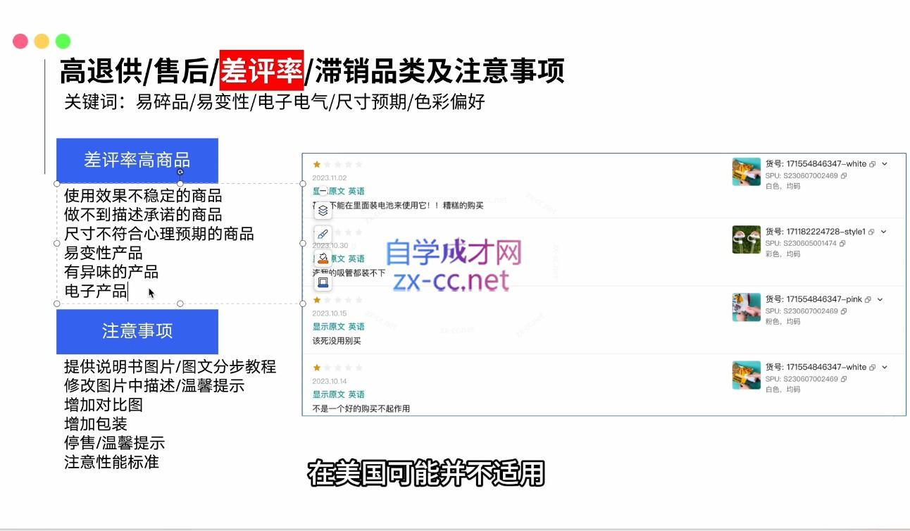 TikTok跨境电商全托管运营模式精品课