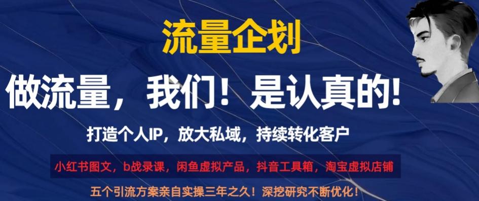 流量企划，打造个人IP，放大私域，持续转化客户【揭秘】-米壳知道—知识分享平台