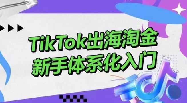 TikTok出海淘金，新手体系化入门，零基础快速入门，掌握短视频、直播带货等引流到变现的知识-米壳知道—知识分享平台